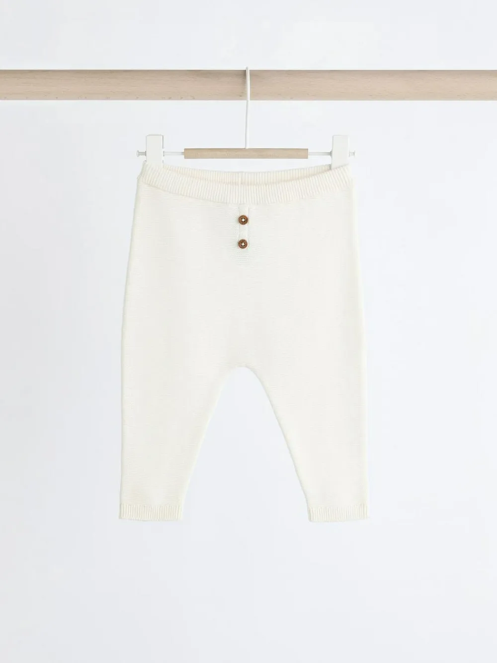 Discount Next White Knitted Jumper And Trouser Baby Set (0mths-2yrs)