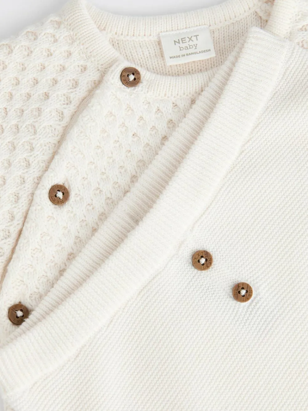 Discount Next White Knitted Jumper And Trouser Baby Set (0mths-2yrs)