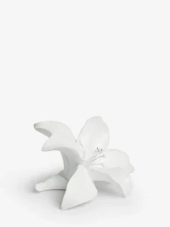 Next White Lily Flower Ornament^ Ornaments