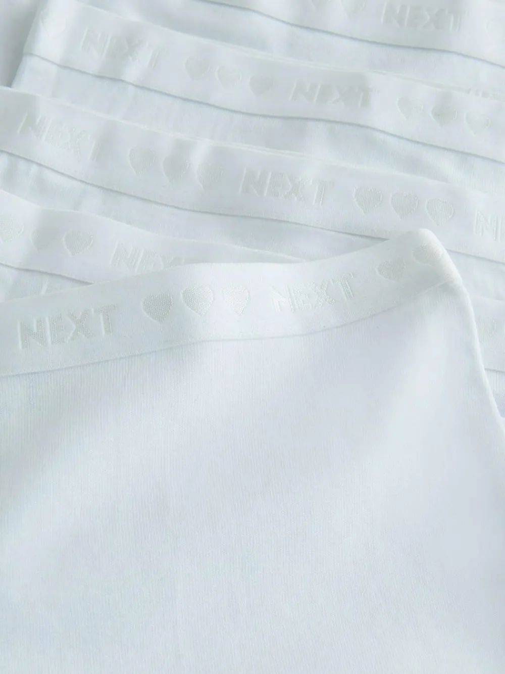 Clearance Next White Long Leg Short Briefs 10 Pack (2-16yrs)