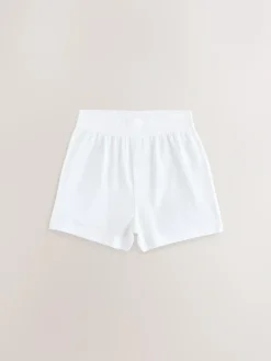 Discount Next Loose Fit 100% Cotton Boxers 5 Pack (1.5-16yrs) White