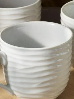Next White Malvern Set of 4 Mugs^ Mugs & Cups