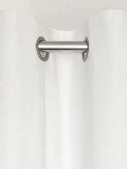 Next White Matte Velvet Blackout/Thermal Curtains^ Curtains & Blinds