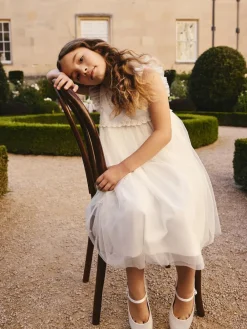 Next Mesh Flower Girl Dress (3-16yrs)^ Occasionwear|Dresses