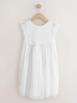 Next Mesh Flower Girl Dress (3-16yrs)^ Occasionwear|Dresses