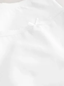 Next White Midi Cotton Rich Knickers 5 Pack^Women All Lingerie|Panties