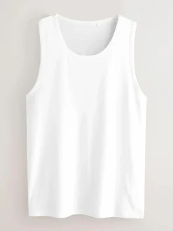 Online Next White Modal Layering Vests 2 Pack