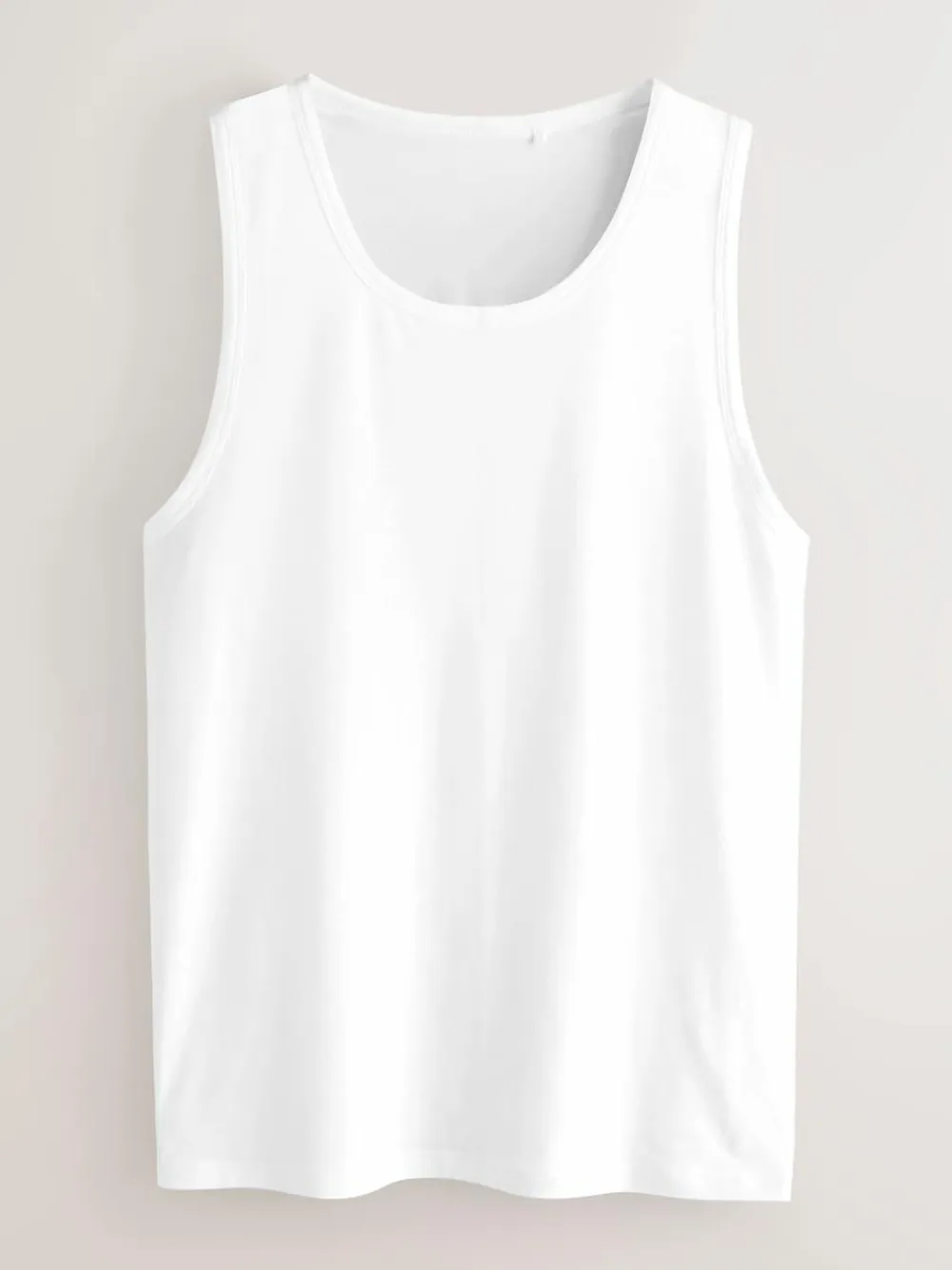 Online Next White Modal Layering Vests 2 Pack
