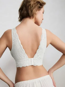 Clearance Next Non Pad Non Wire Total Support Lace Bra White