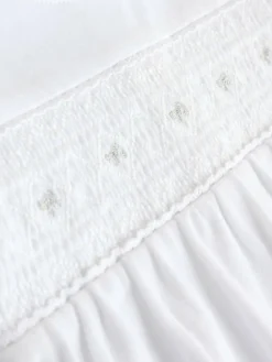 Best Next White Occasion Baby Sleepsuit (0mths-2yrs)