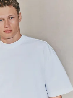 Next Oversized Fit EDIT Heavyweight T-Shirt^ Tops & T-Shirts