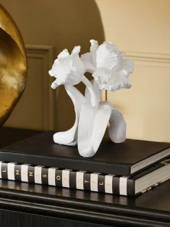 Discount Next White Parrot Tulip Flower Ornament