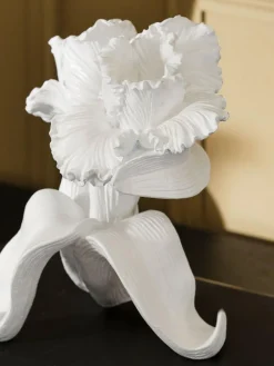 Discount Next White Parrot Tulip Flower Ornament