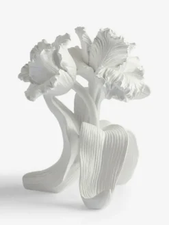 Discount Next White Parrot Tulip Flower Ornament