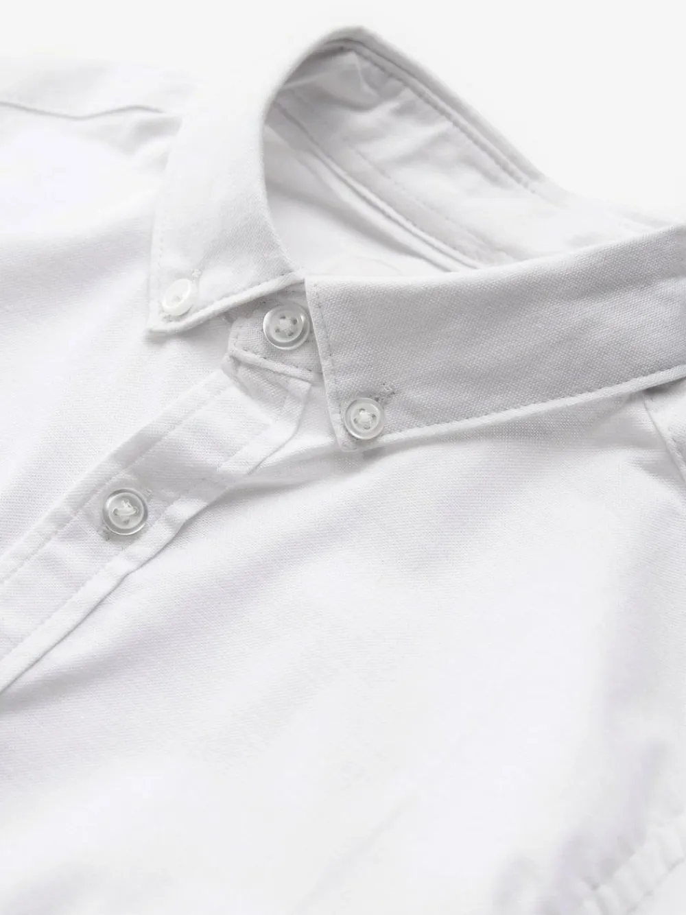 Next White Plain Single Oxford Shirt (3-16yrs)^BOY Occasionwear|Shirts