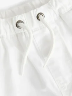 Next White Pull On Shorts (3mths-7yrs)^BOY Shorts|Shorts