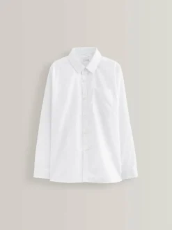 Next Regular Fit 2 Pack Long Sleeve School Shirts (3-17yrs)^BOY Shirts