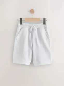 Next White Regular Fit Basic Shorts (3-16yrs)^BOY Shorts
