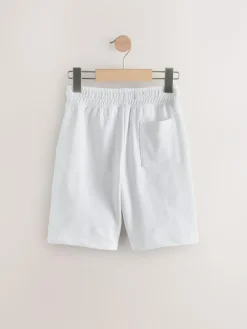 Next White Regular Fit Basic Shorts (3-16yrs)^BOY Shorts