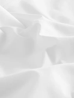 New Next Regular Fit Easy Care Double Cuff Smart Shirt White