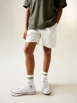 Next White Regular Fit Shorts (3-16yrs)^BOY Shorts