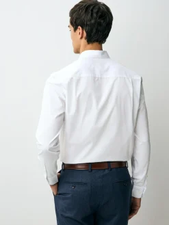 Next Regular Fit Single Cuff Easy Care Smart Shirts 3 Pack^ Shirts