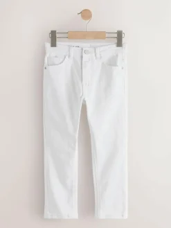 Discount Next White Regular Fit Stretch Jeans (3-17yrs)