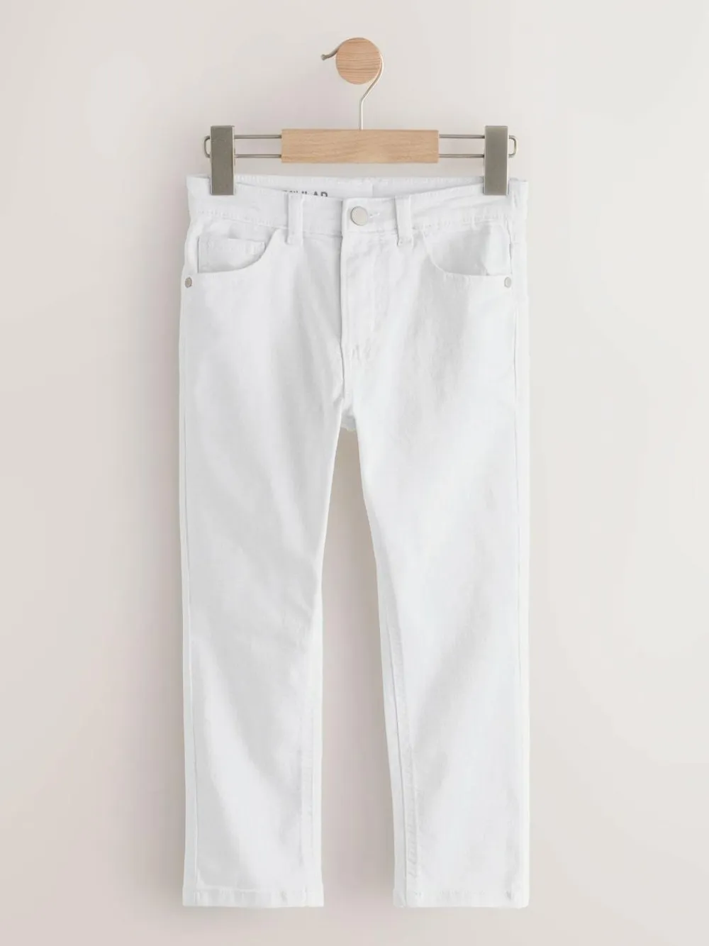 Discount Next White Regular Fit Stretch Jeans (3-17yrs)