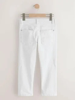 Discount Next White Regular Fit Stretch Jeans (3-17yrs)