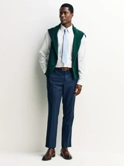 Next Regular Fit Textured Long Sleeve Formal Shirt with Trim^ Shirts|Occasionwear