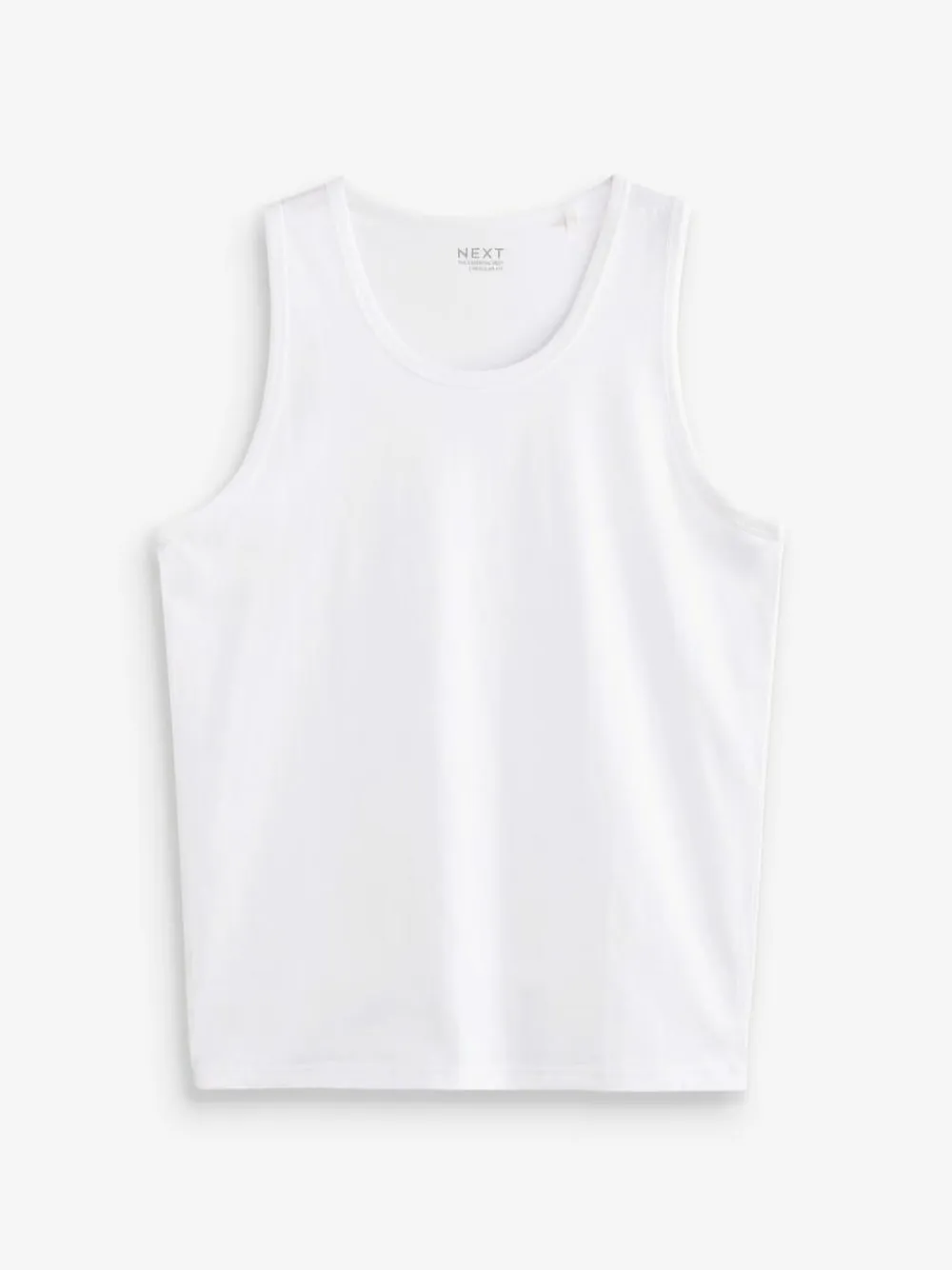 Discount Next Regular Fit Vest White
