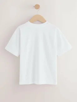 Next Relaxed Fit Short Sleeve T-Shirts 3 Pack (3-16yrs)^BOY T-Shirts
