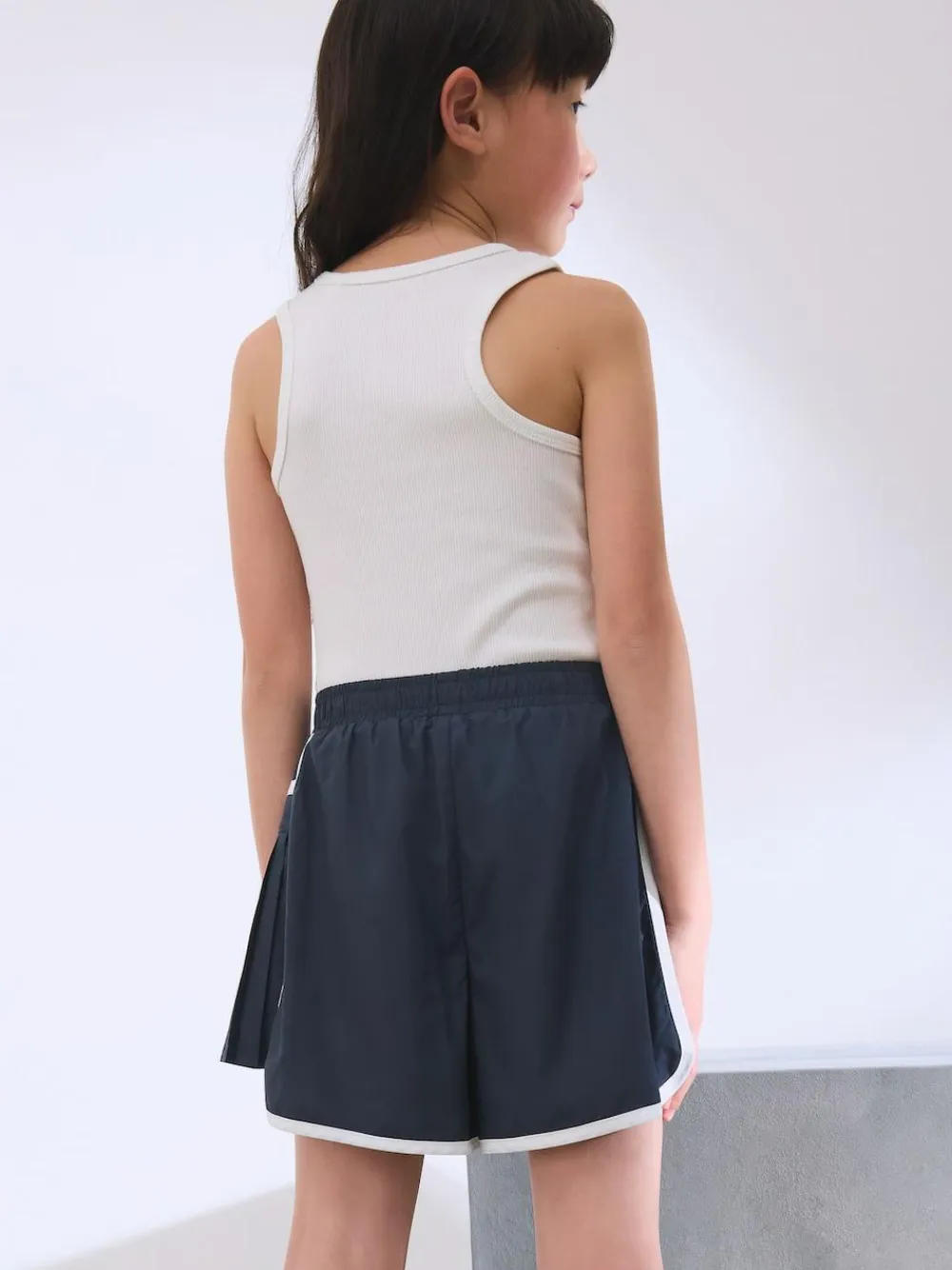 Hot Next Rib Vest (3-16yrs) White