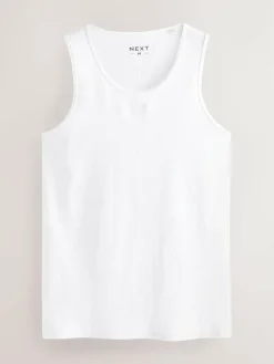 Next Rib Vests 5 Pack^ Underwear|Underwear