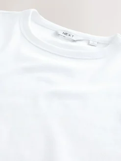 Next Ribbed Short Sleeve Crew T-Shirt^ Tops & T-Shirts