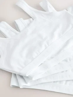 Discount Next Scoop Crop Top (5-16yrs) White