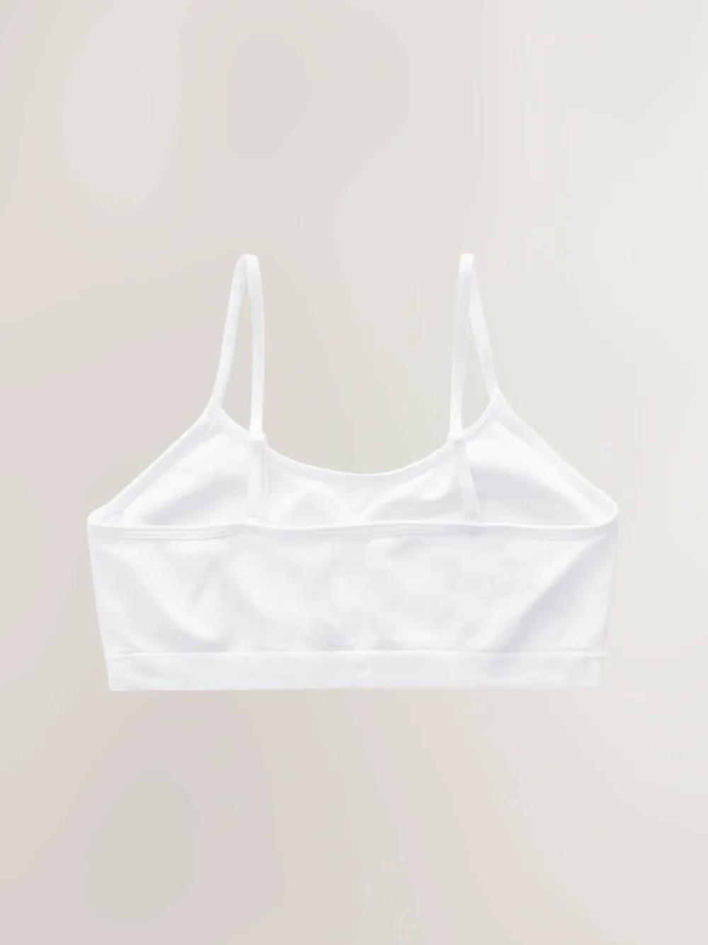 Next White Seam Free Crop Tops 2 Pack (7-16yrs)^ Underwear|Bras & Crop Tops