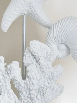 Next White Seashell Stand Bathroom Ornament^ Bathroom Accessories|Ornaments