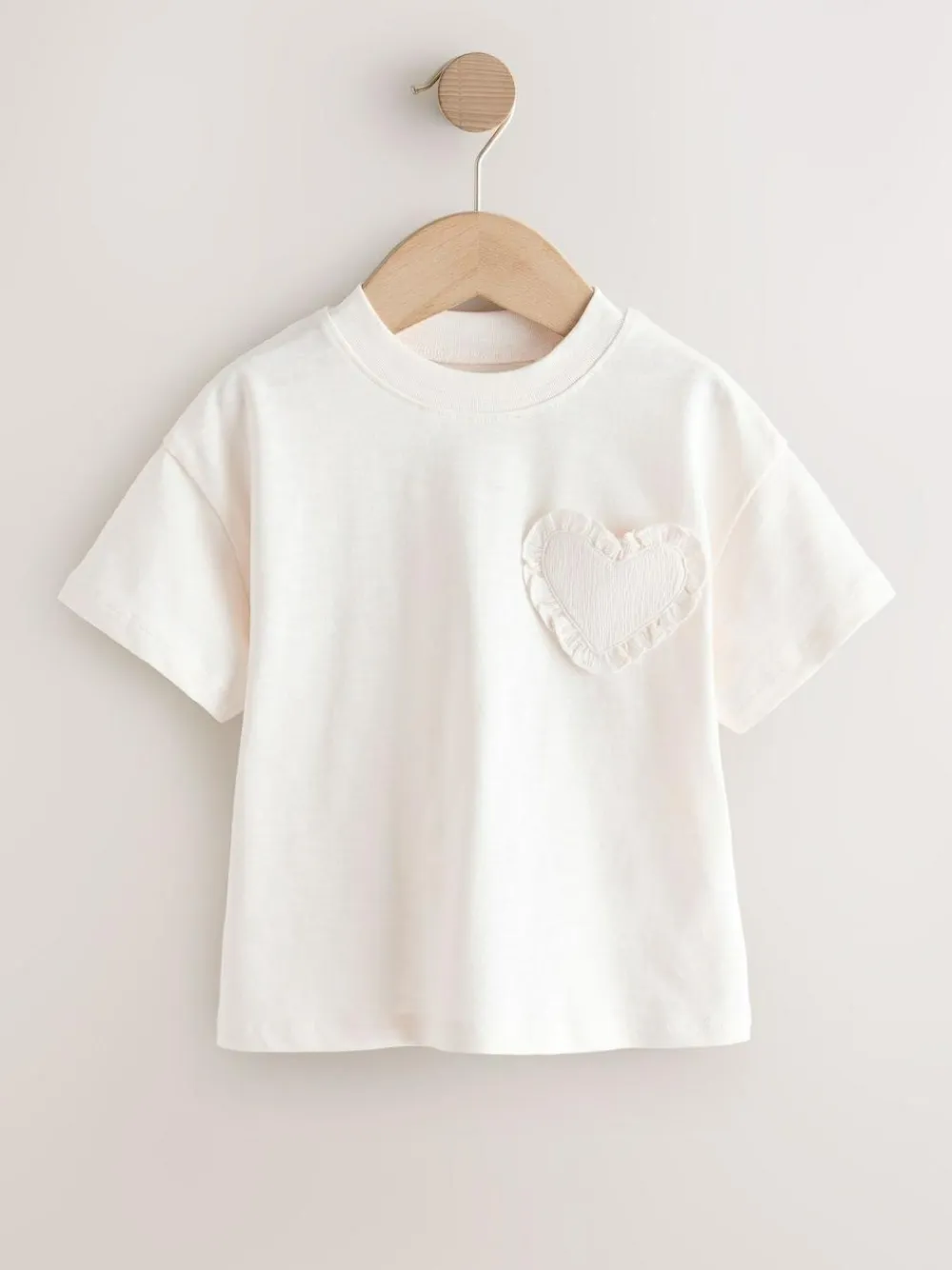 Clearance Next White Short Sleeve Pocket T-Shirt (3mths-7yrs)