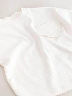 Clearance Next White Short Sleeve Pocket T-Shirt (3mths-7yrs)