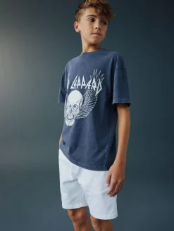 Next Single Denim Shorts (3-16yrs)^BOY Shorts