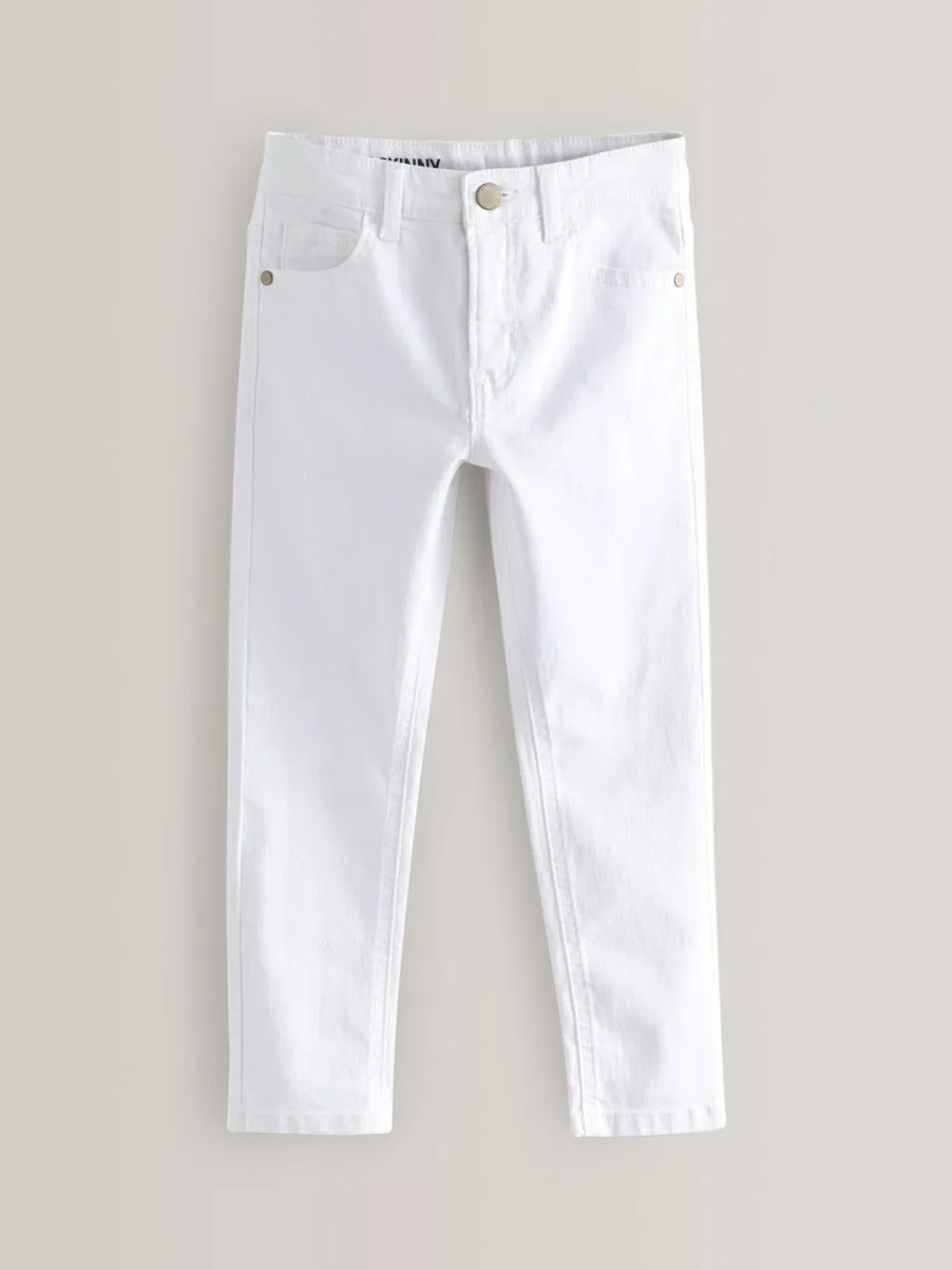Hot Next White Skinny Fit Stretch Jeans (3-17yrs)