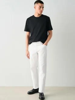 New Next White Slim Fit Essential Stretch Jeans