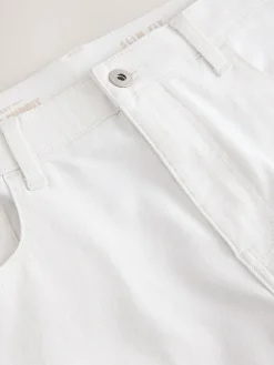 New Next White Slim Fit Essential Stretch Jeans
