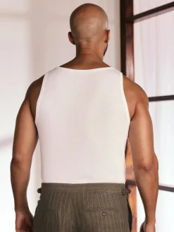 Next Slim Fit Ribbed Vest^ Underwear|Underwear