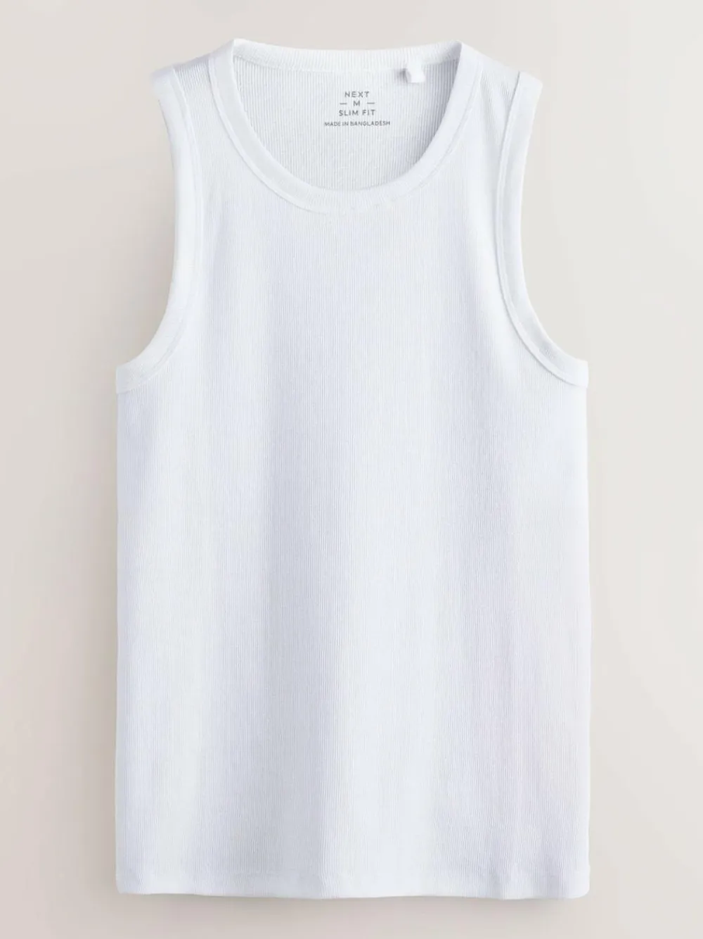 Next Slim Fit Ribbed Vest^ Underwear|Underwear