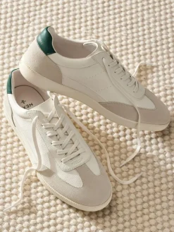 Next Smart Casual Lace-Up Trainers with Suede Trim^ Sneakers
