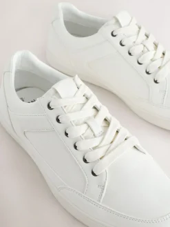 New Next Smart Casual Trainers White