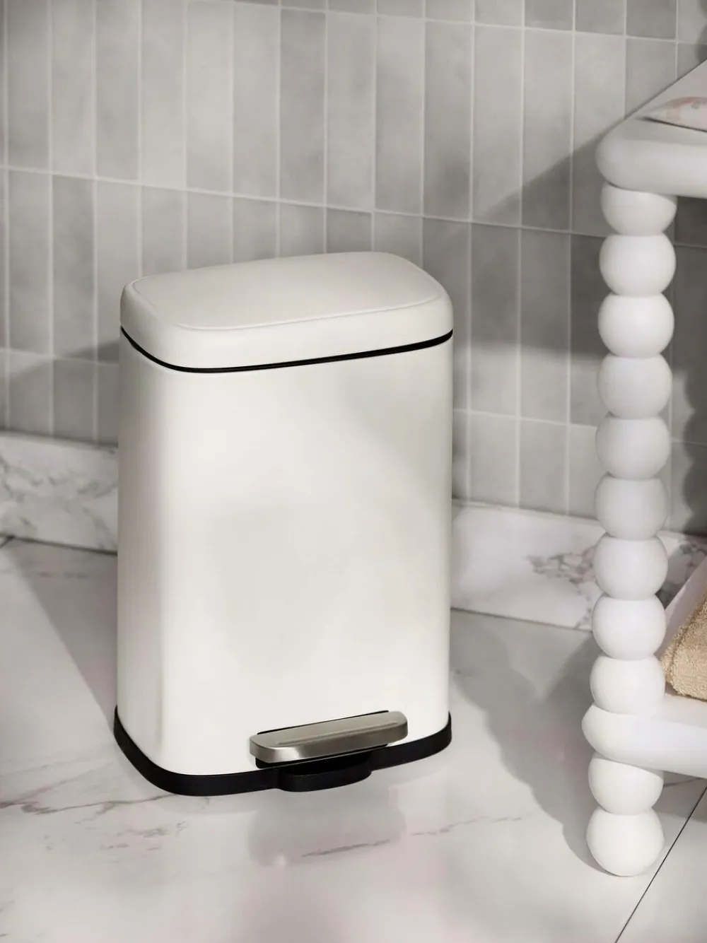 Next Soft Close 5 Litre Pedal Bin^ Bathroom Accessories