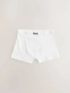 Hot Next Soft Waistband Trunks 5 Pack (1.5-16yrs) White